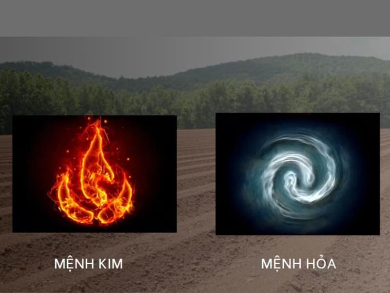 Mối quan hệ giữa chồng mệnh Kim vợ mệnh Hỏa thường được coi là tương khắc