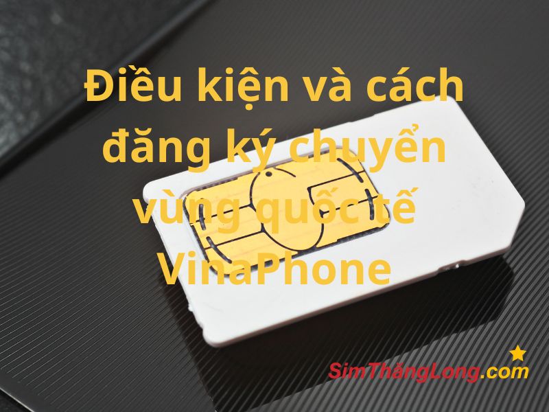 Điều kiện và cách đăng ký chuyển vùng quốc tế vinaPhone