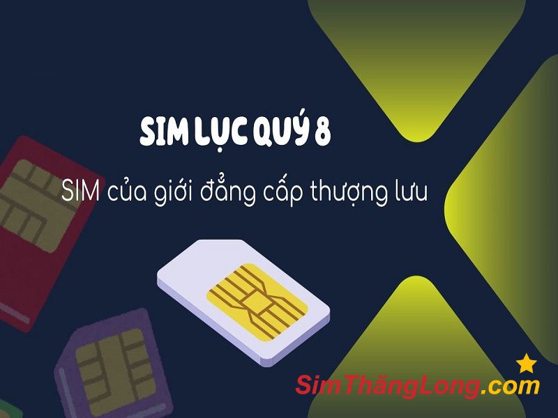 Sim lục quý có giá trị cao tuỳ theo đầu số và thế số