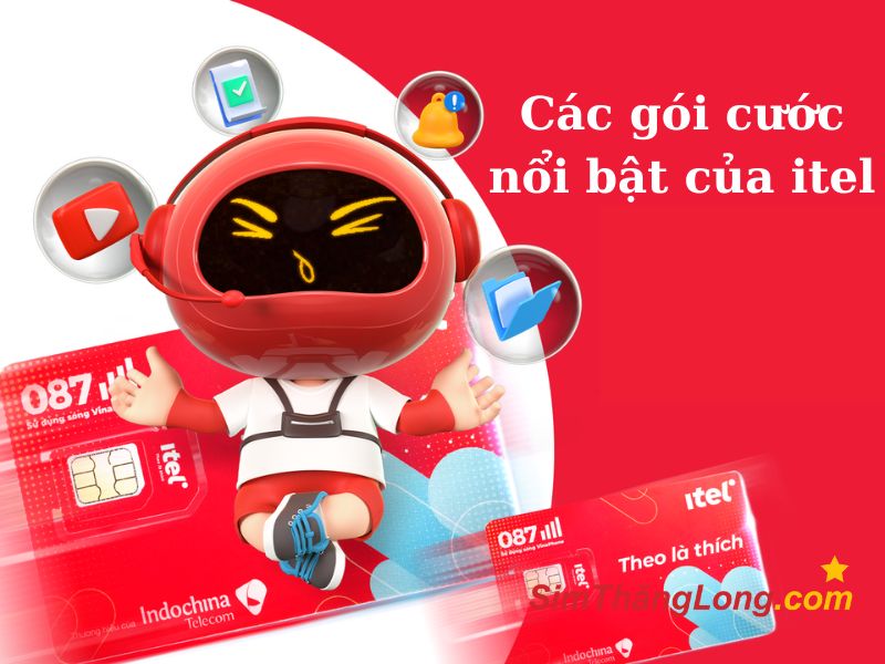 Các gói cước nổi bật của Itel
