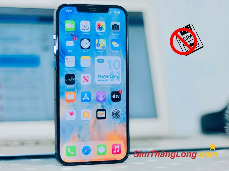 Lỗi sim không có dịch vụ trên Iphone thường xảy ra gây ra nhiều khó khăn cho người dùng 