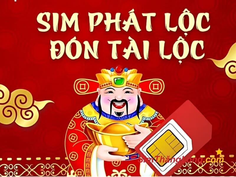 Sim Lộc Phát hợp phong thủy sẽ mang lại nhiều may mắn cho người dùng 