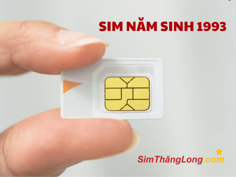 Sim năm sinh 1993 có vô số mức giá khác nhau 