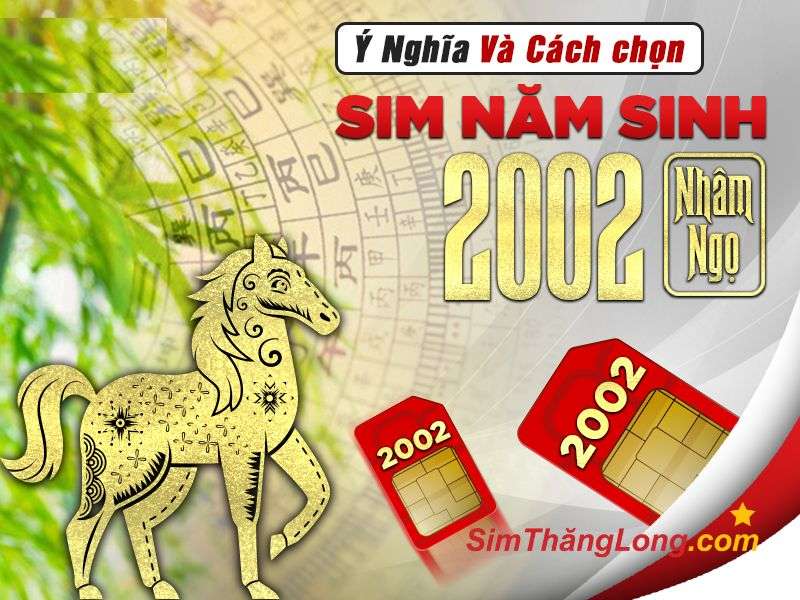 Chọn sim năm sinh 2002 hợp với mệnh giúp gia tăng may mắn và tài lộc
