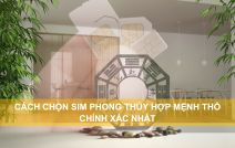 Cách chọn sim phong thủy hợp mệnh Thổ chính xác nhất