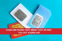 Cách chọn sim phong thủy mệnh thủy cập nhật 2025